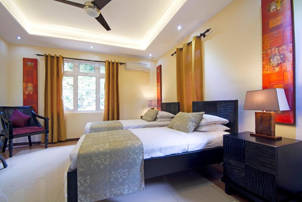 The Palm Seychelles Appartement Bel Ombre Kamer foto