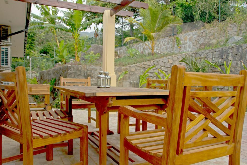 The Palm Seychelles Appartement Bel Ombre Kamer foto